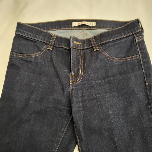 J Brand Super Skinny Jeans size 29 dark Blue - Picture 3 of 10